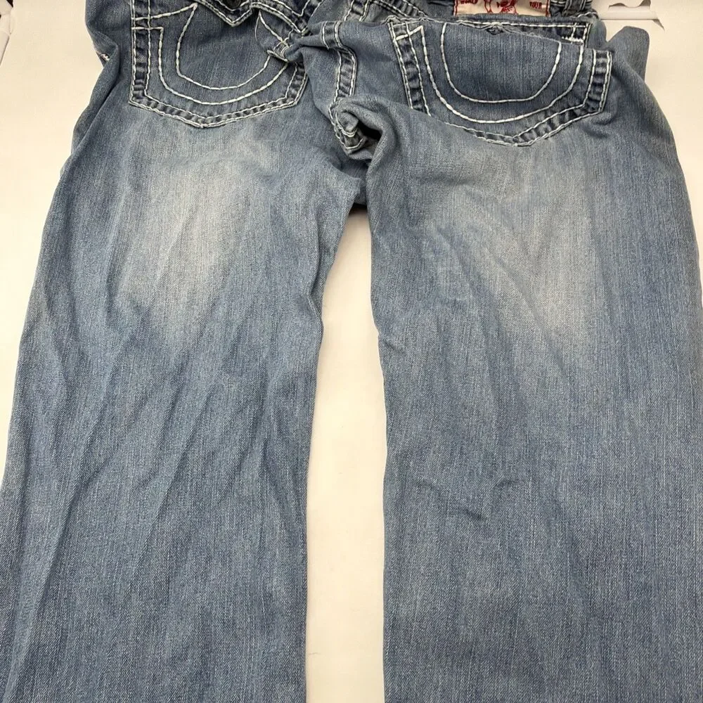 🤩 Vintage True Religion denim / jeans Joey Super T Size 40 x 34 Rare